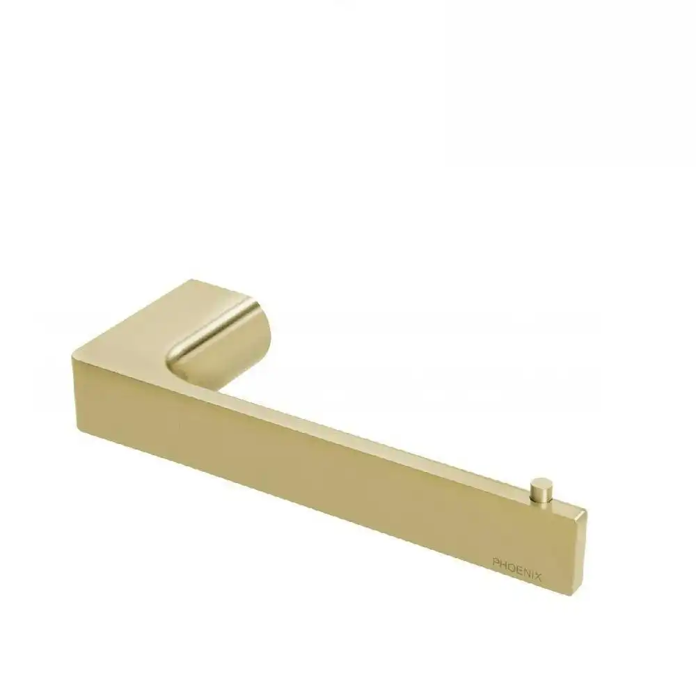 Phoenix Gloss Toilet Roll Holder Brushed Gold GS892-12
