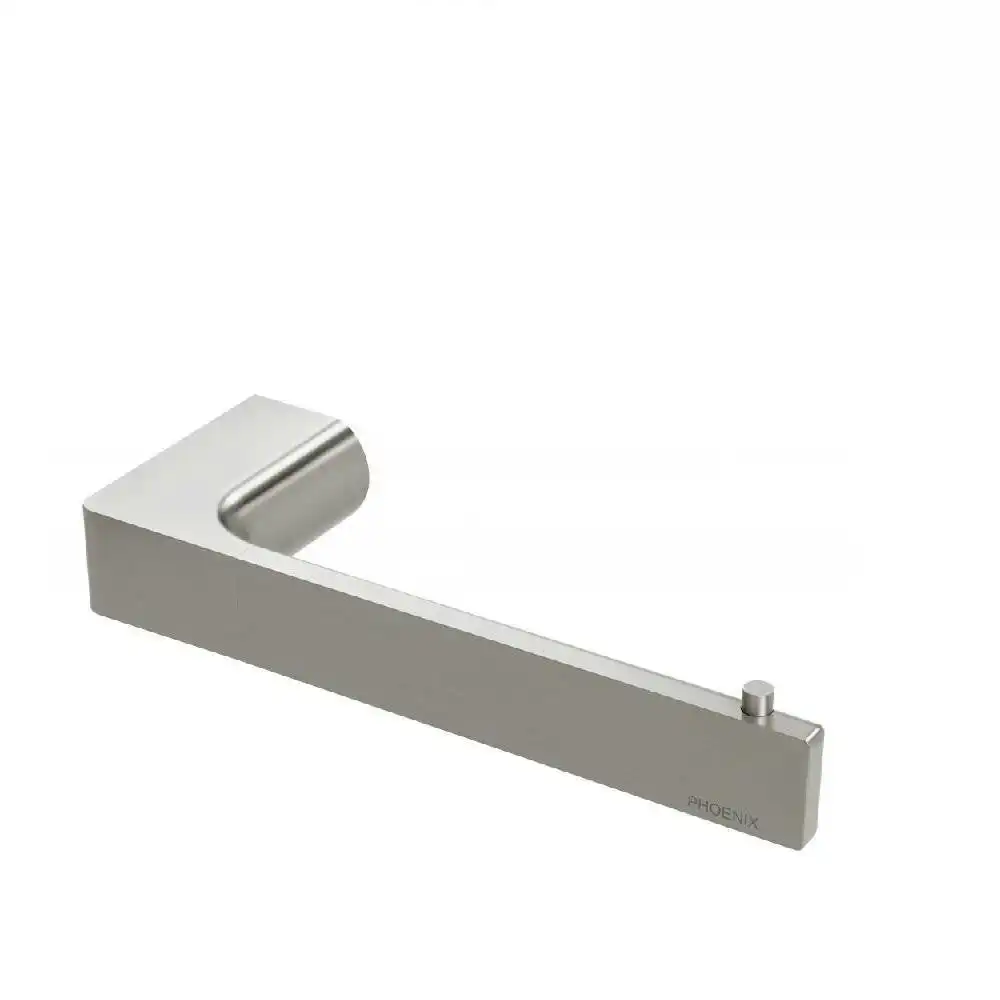 Phoenix Gloss Toilet Roll Holder Brushed Nickel GS892-40