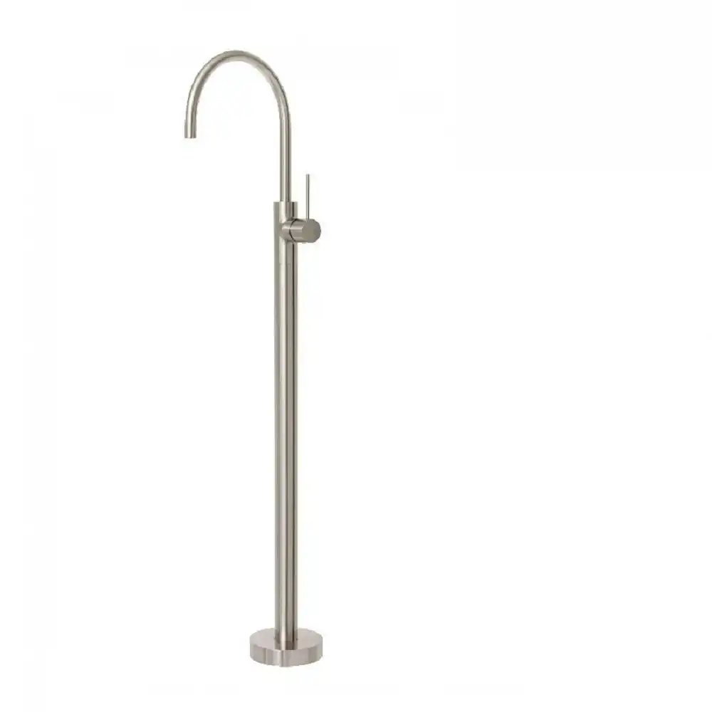 Phoenix Vivid Slimline Floor Mounted Bath Mixer Brushed Nickel VS745 BN