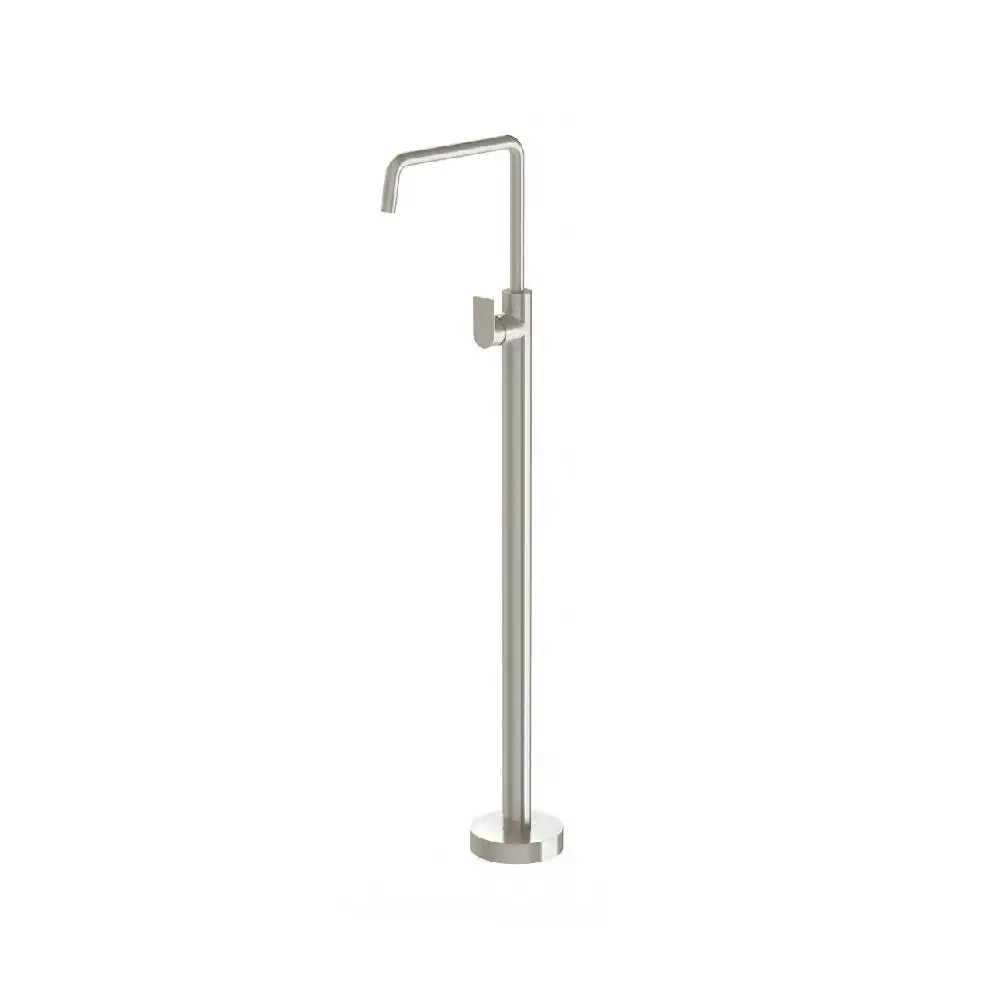 Phoenix Mekko Floor Mounted Bath Mixer Brushed Nickel 115-7450-40