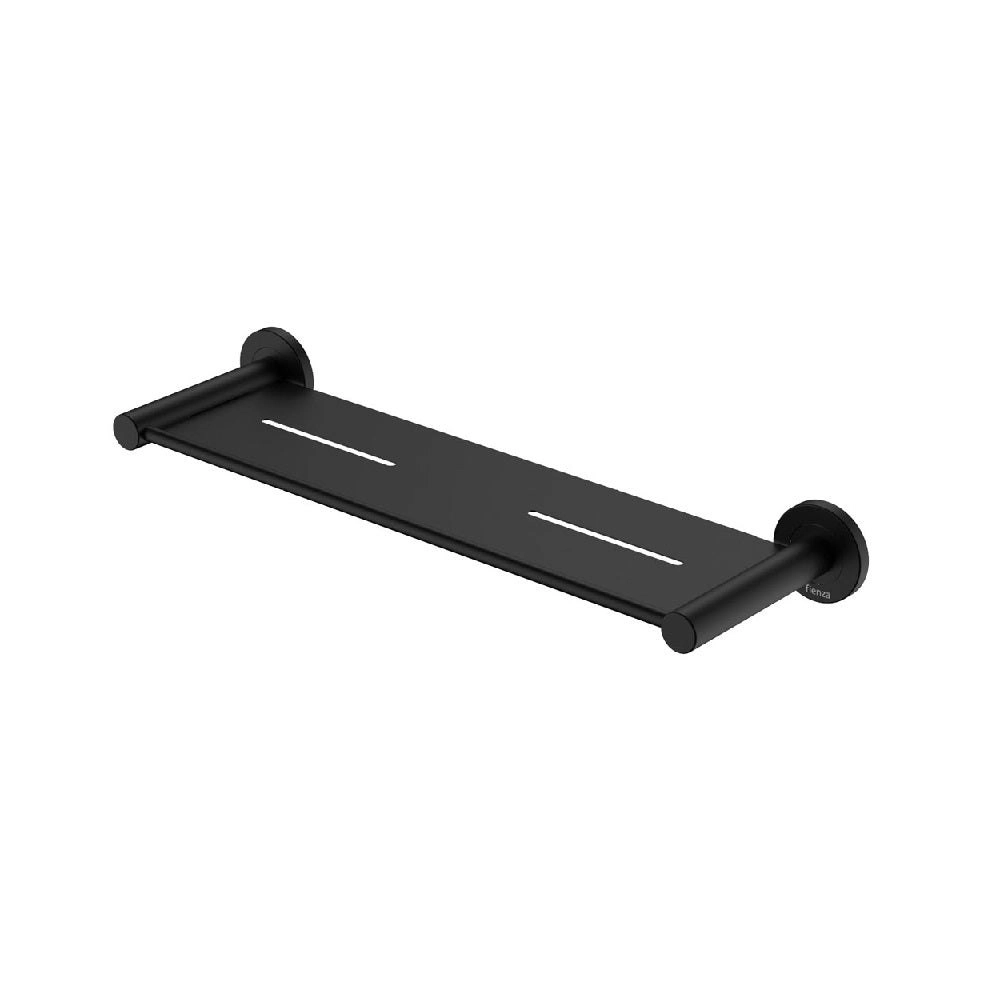 Fienza Kaya Shower Shelf Matte Black 82807MB