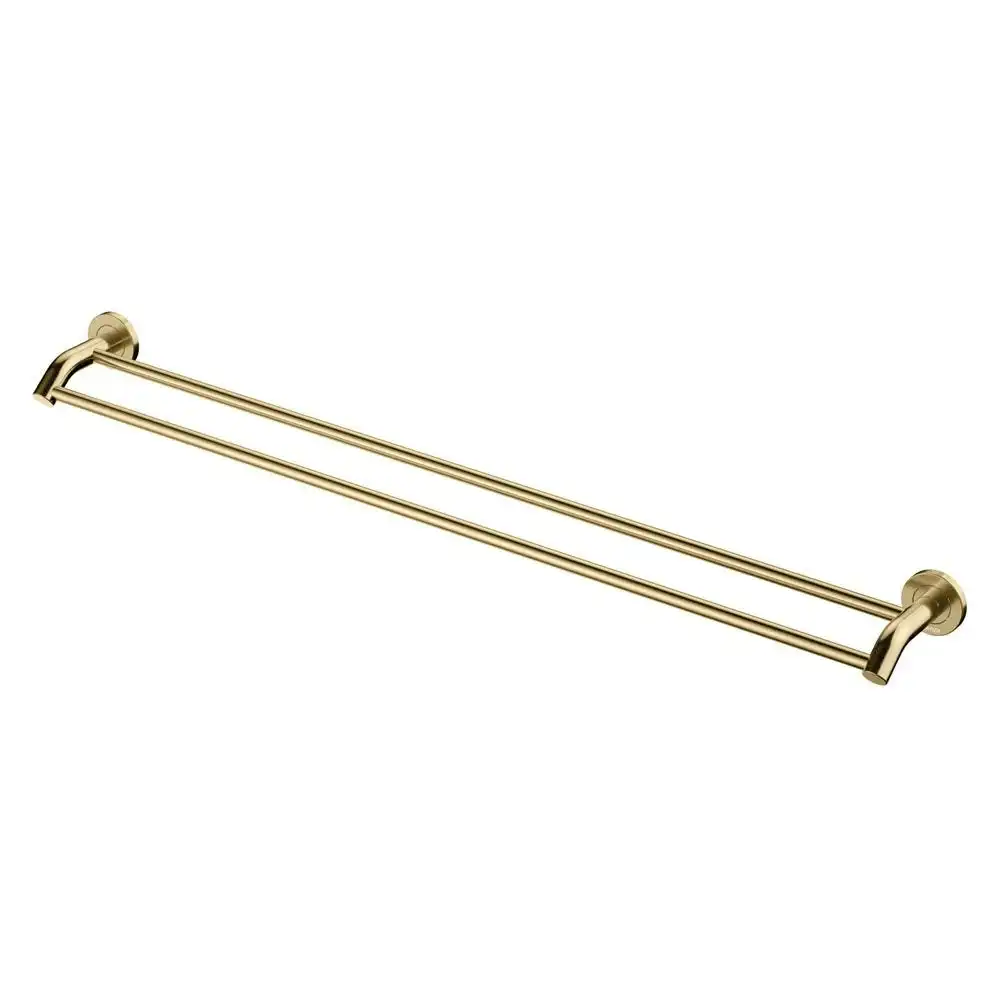 Fienza Tono 810 Double Towel Rail Urban Brass 85108800UB