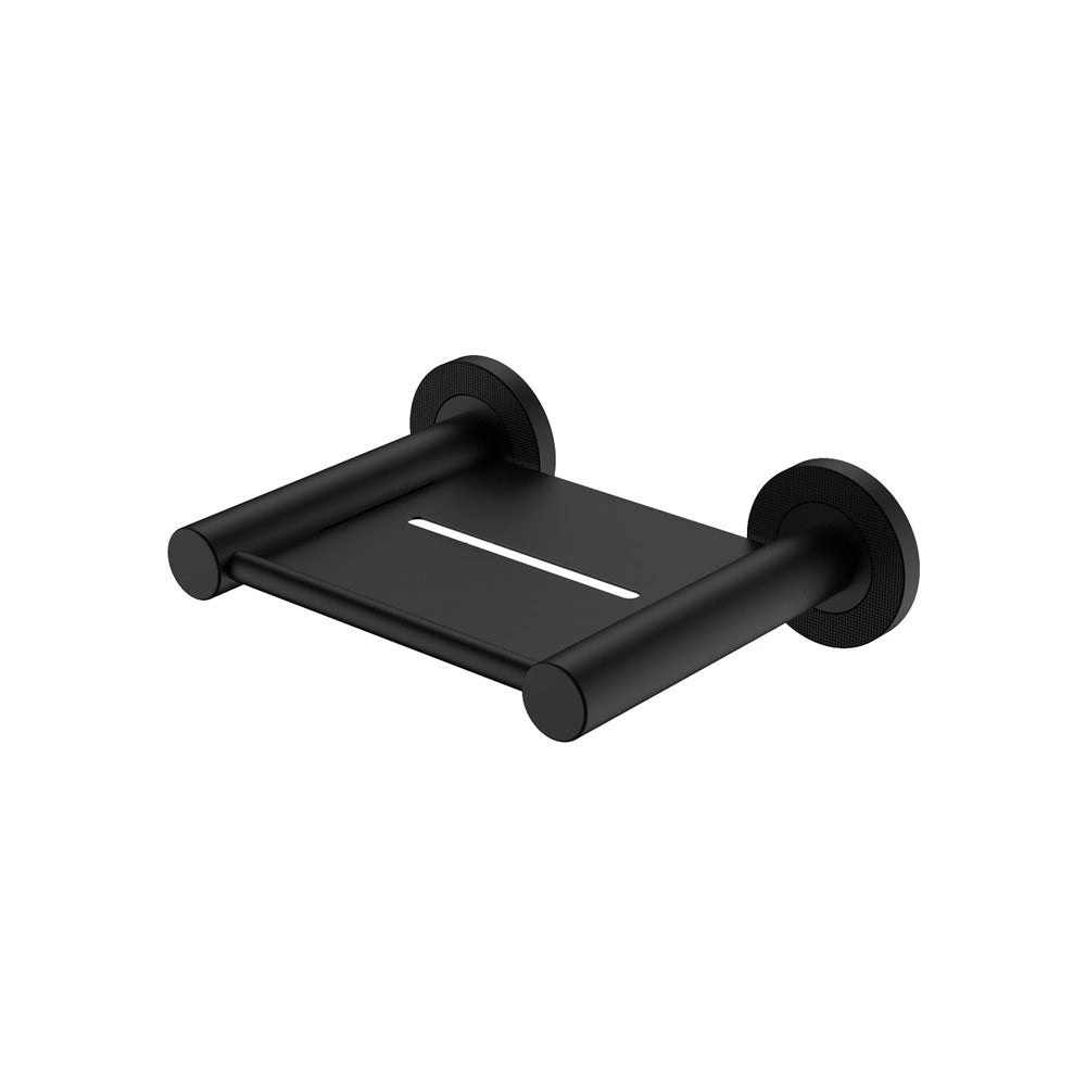 Fienza Axle Soap Shelf Matte Black 83106MB