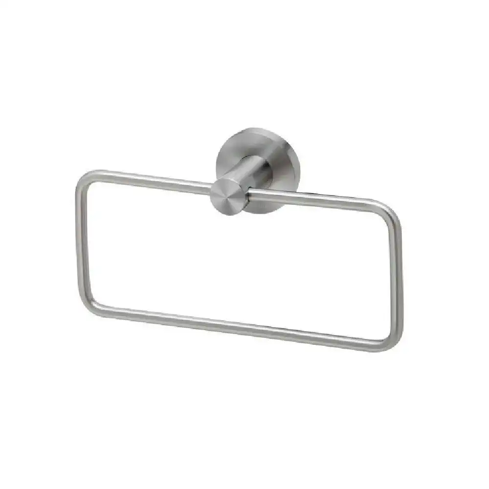 Phoenix Radii SS 316 Guest Towel Holder Round Plate Stainless Steel RA893-51