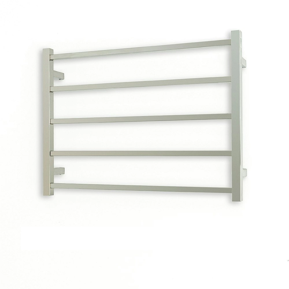 Radiant Polished 750 x 550mm Square Non Heated Towel Rail SLTR03-750