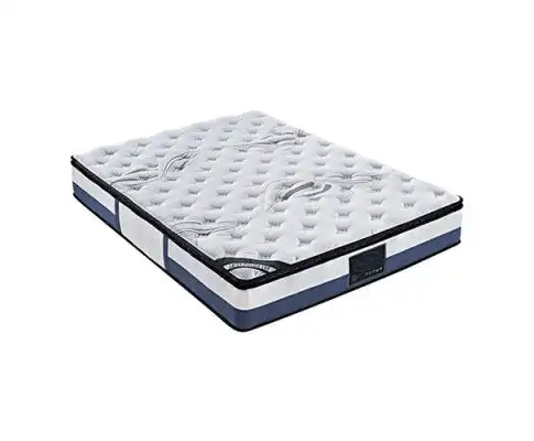 Mattress Latex Pillow Top Pocket Spring Foam Medium Firm Bed - 5 Sizes