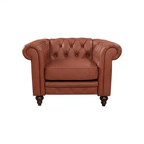 Madeline 1 Seater Brown