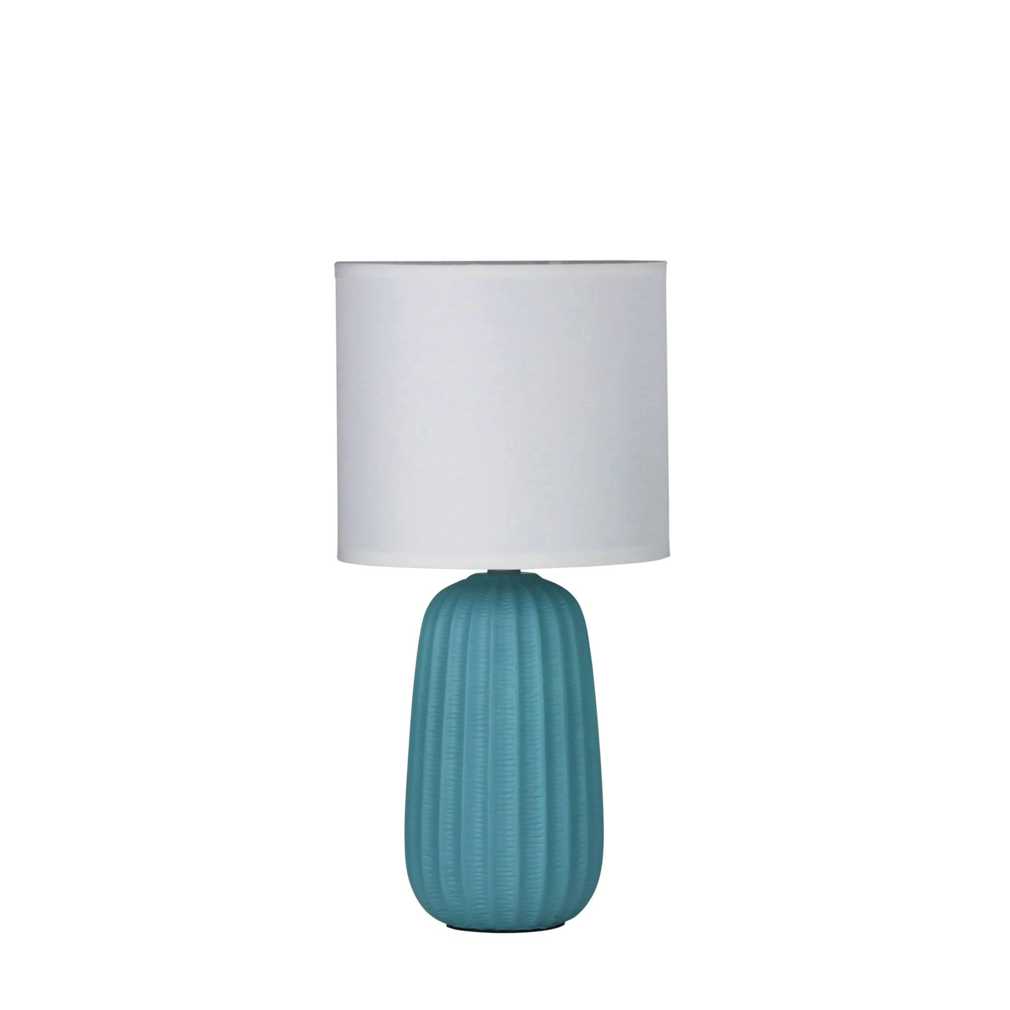 BENJY.20 Blue Ceramic Table Lamp