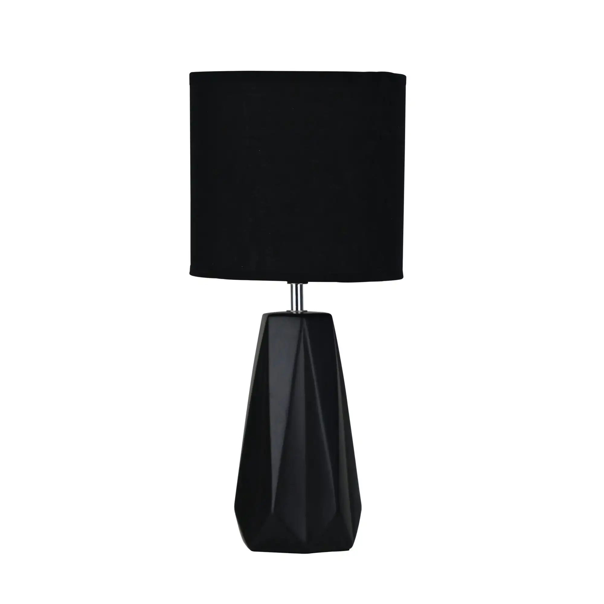 SHELLY Black Ceramic Table Lamp
