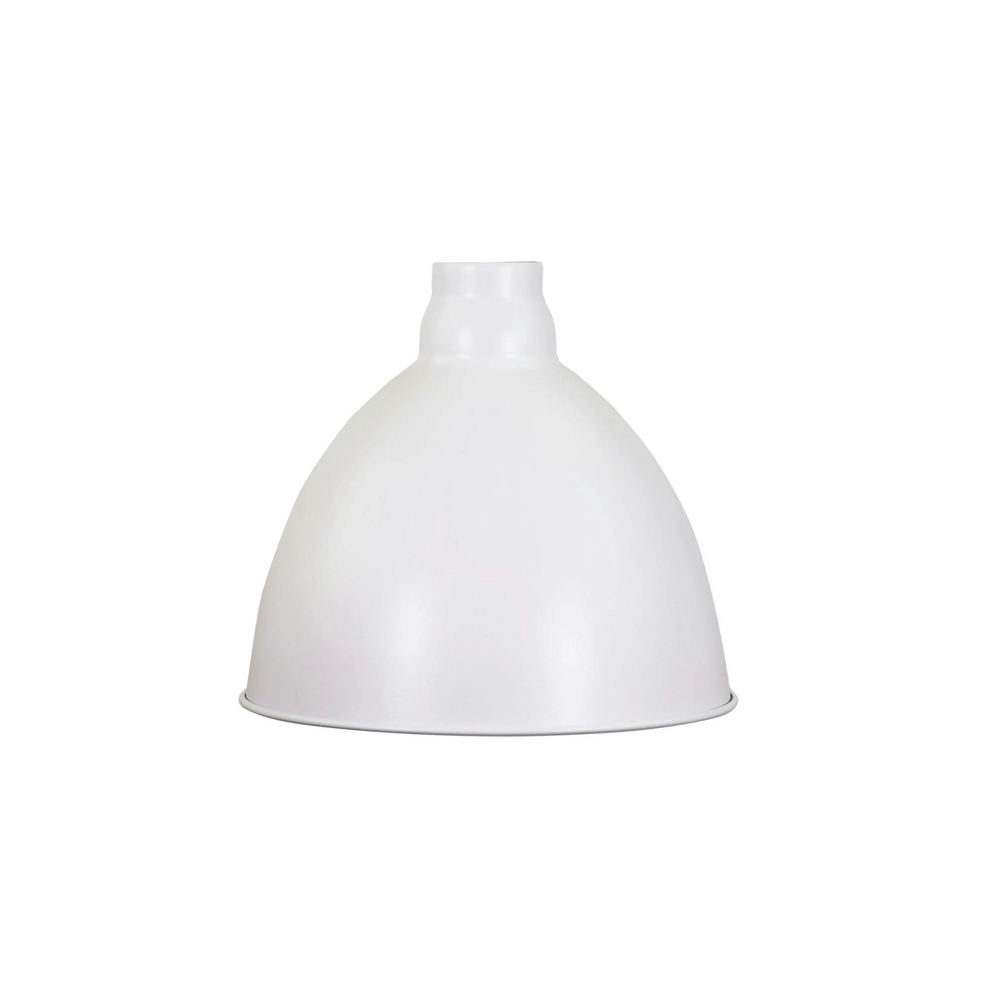 DAWSON.25 25cm White Barn Style Metal Shade