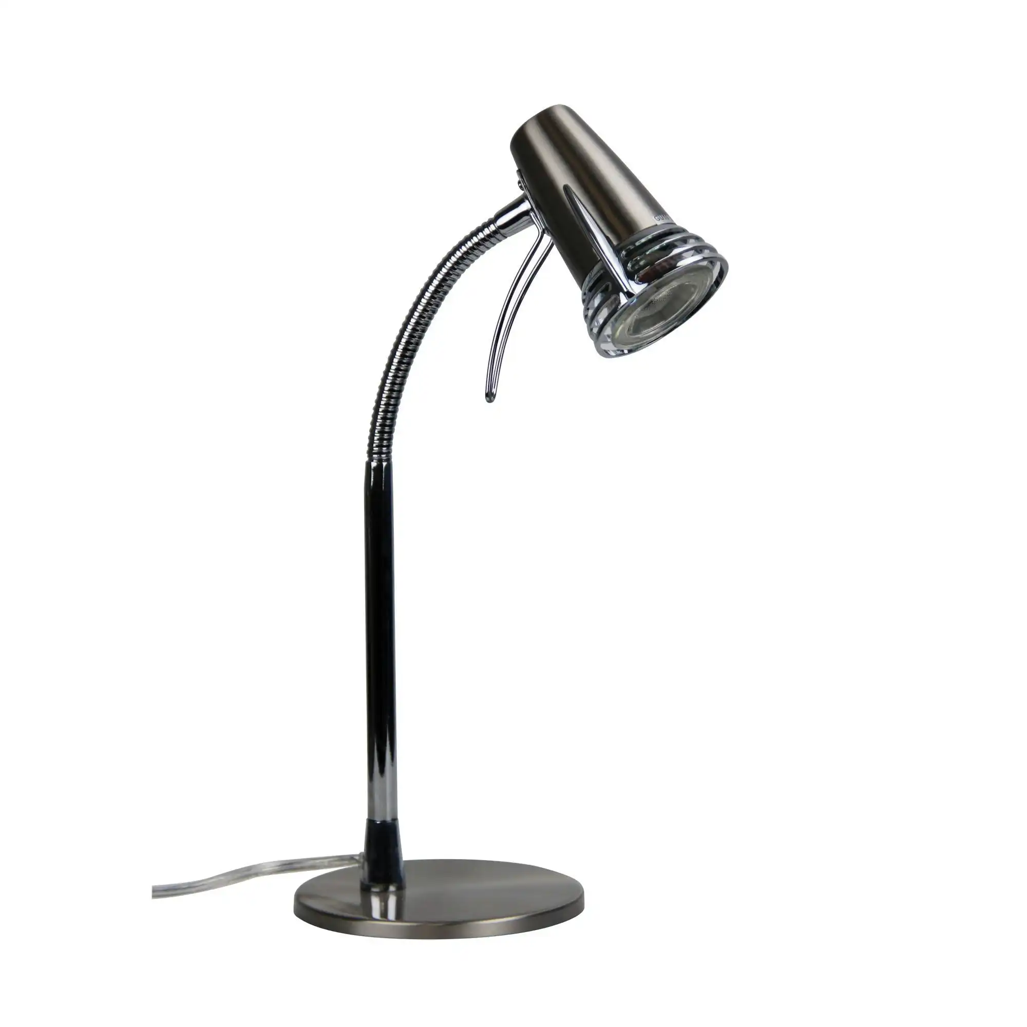 SCOOT Compact LED Task Lamp Brushed Chrome