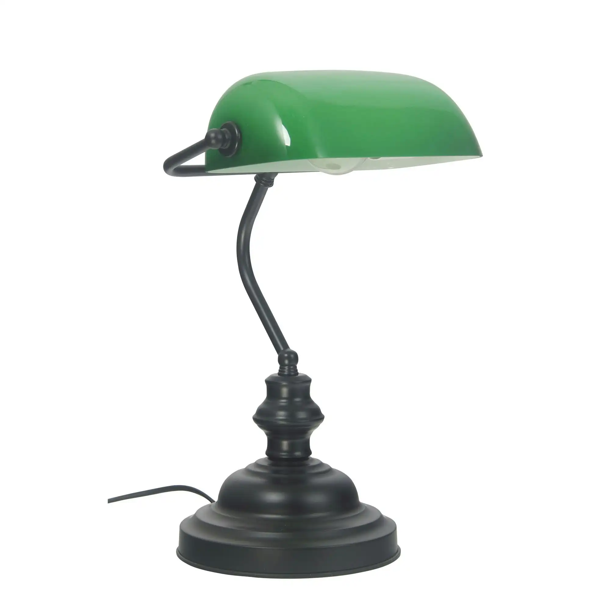 BANKERS TOUCH ON/OFF Touch Lamp Black