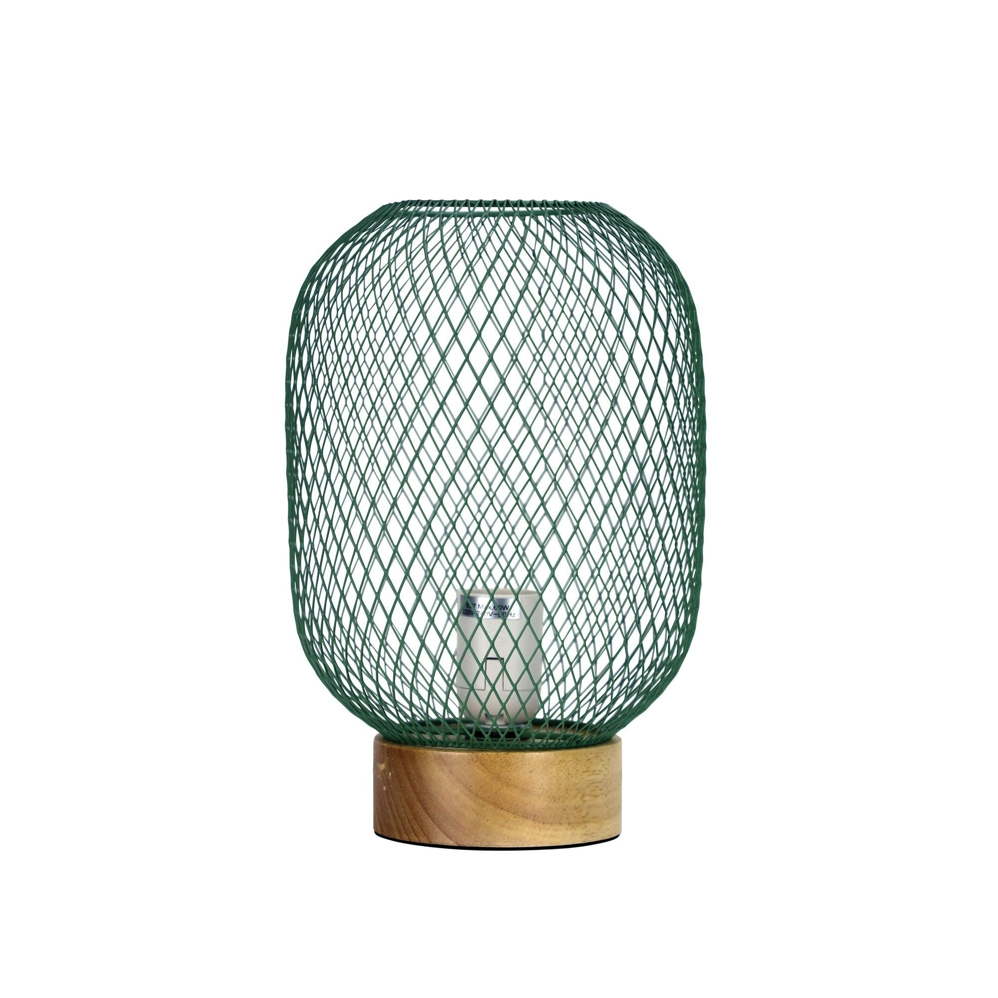 TILDA Green Mesh Table Lamp