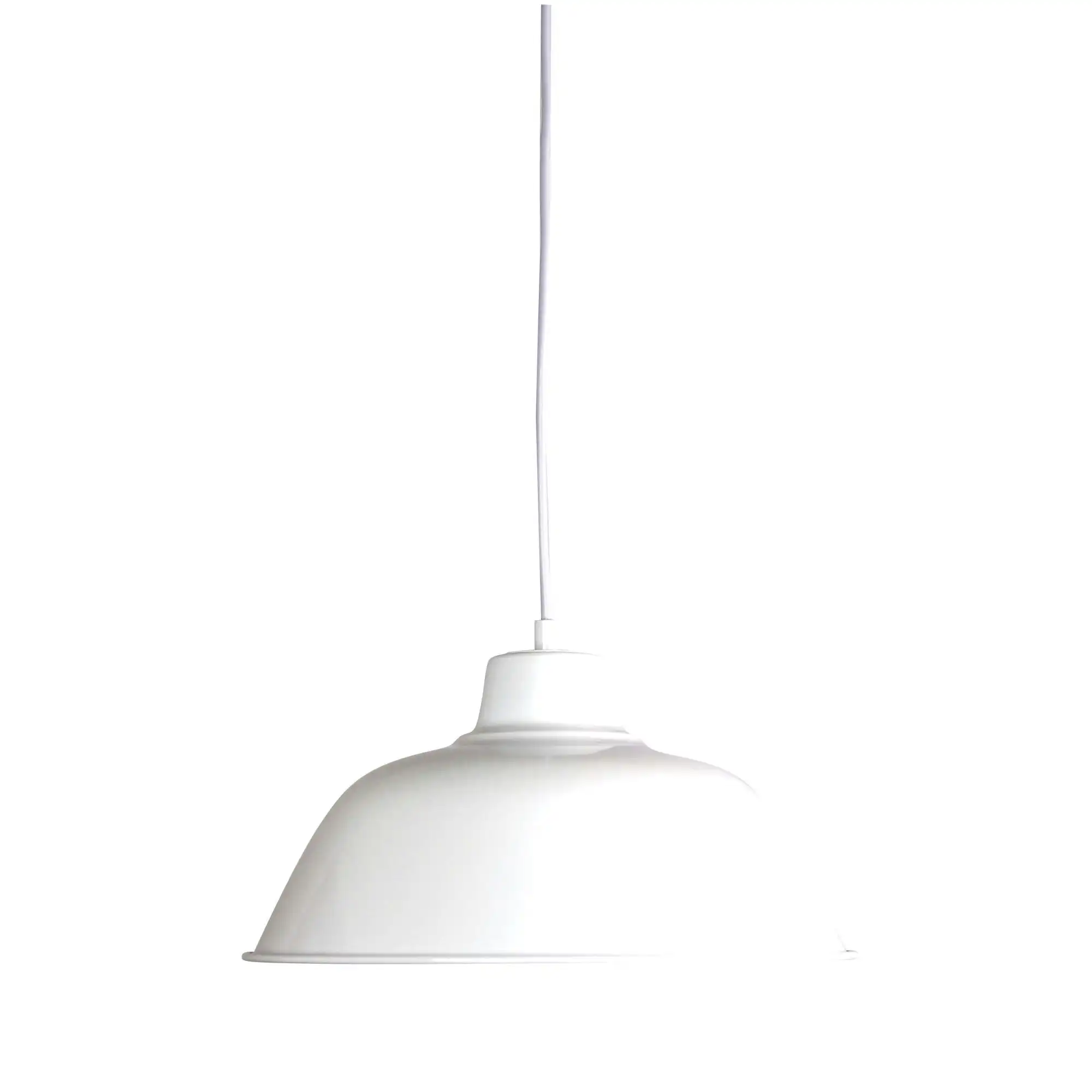 FORGE 300 Retro Industrial Pendant White