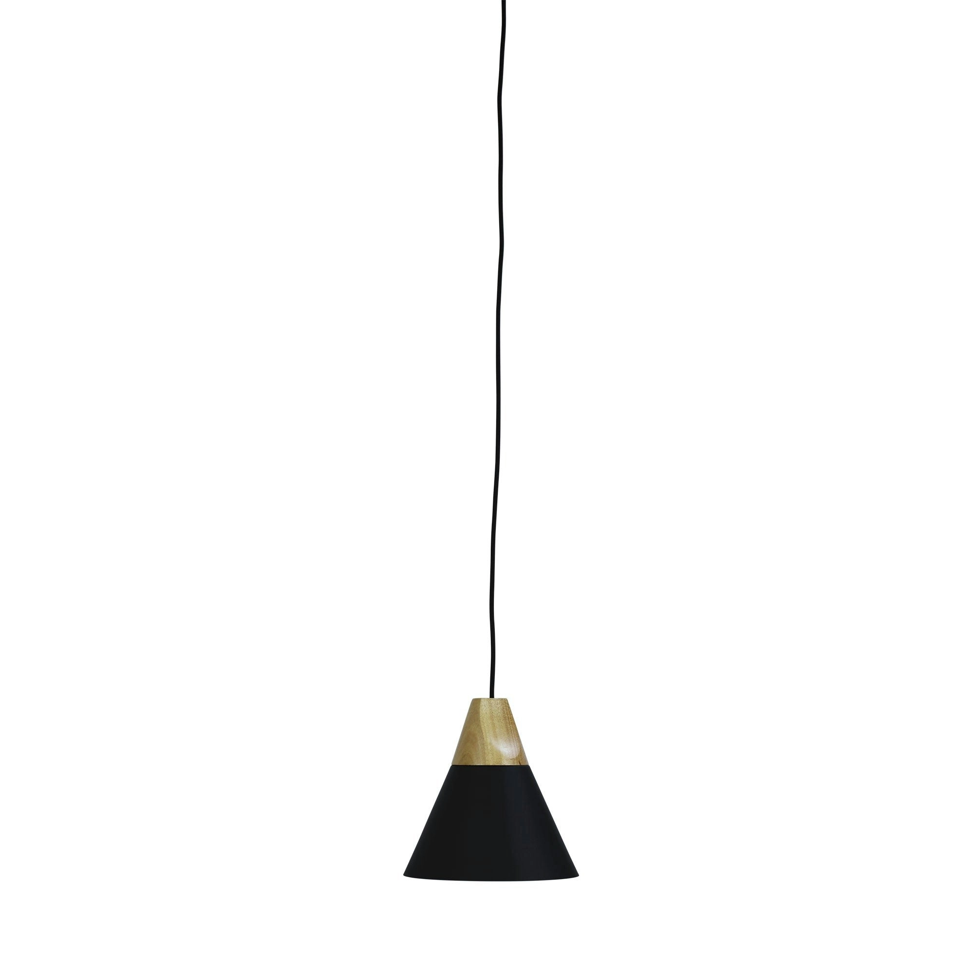 TRIGO.20 Stylish Conical Black Pendant