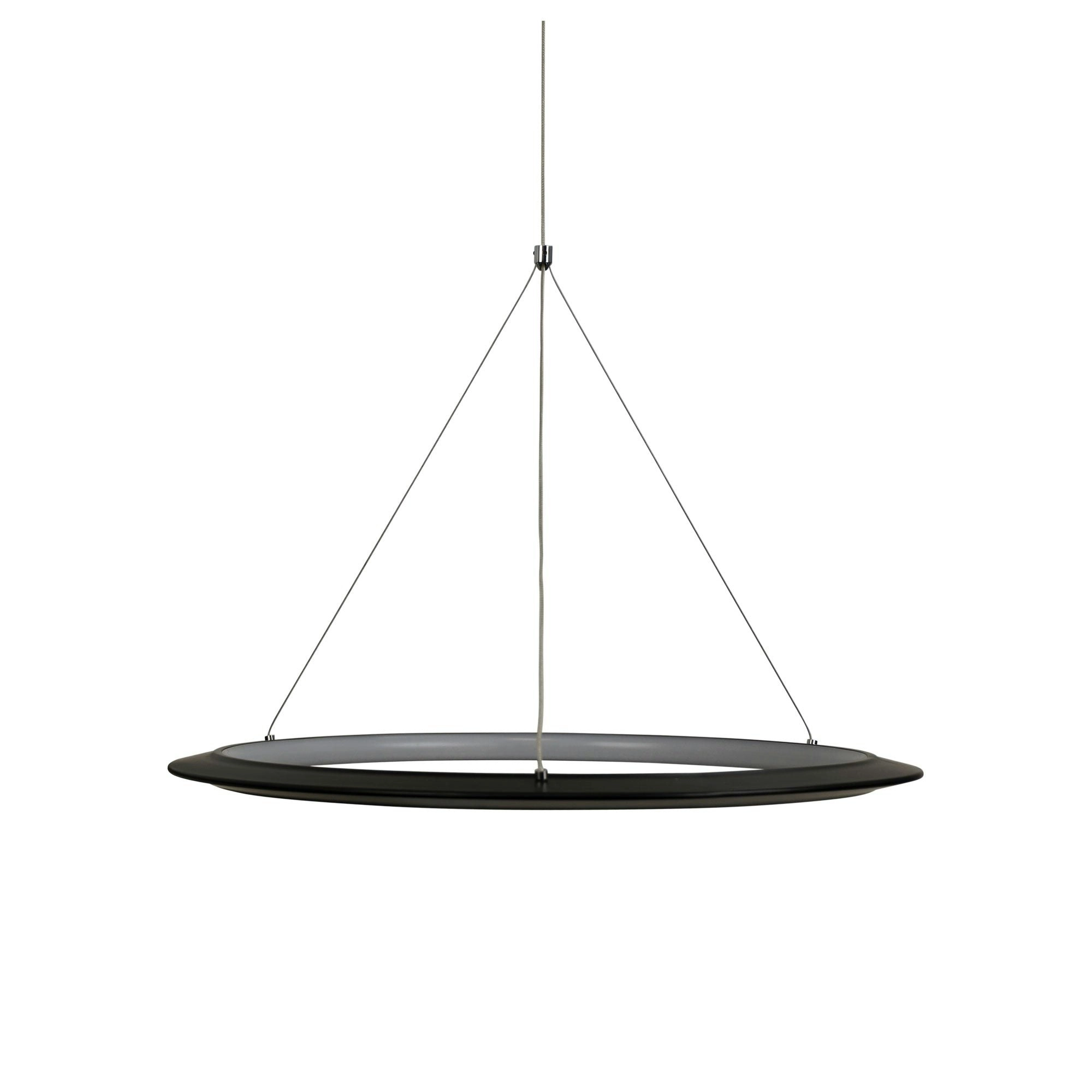 SATURN.60 CCT Modern LED Halo Pendant Black