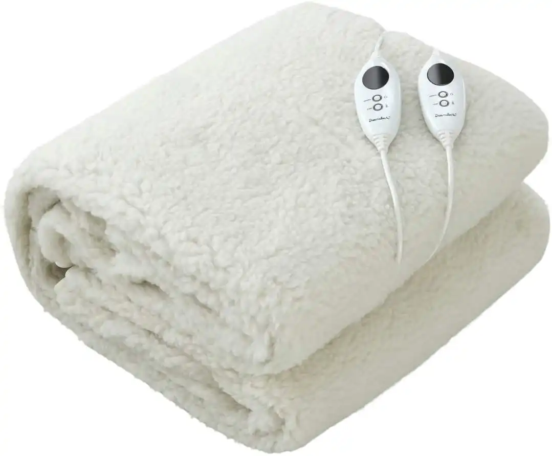 Dreamaker Plush Fleece 350Gsm Top Electric Blanket