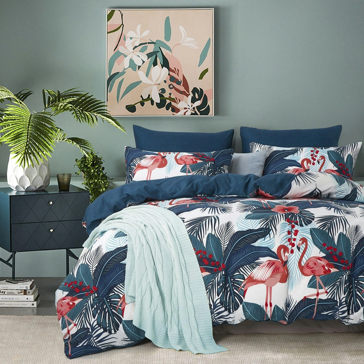 Luxton Flamingo Quilt Cover Set