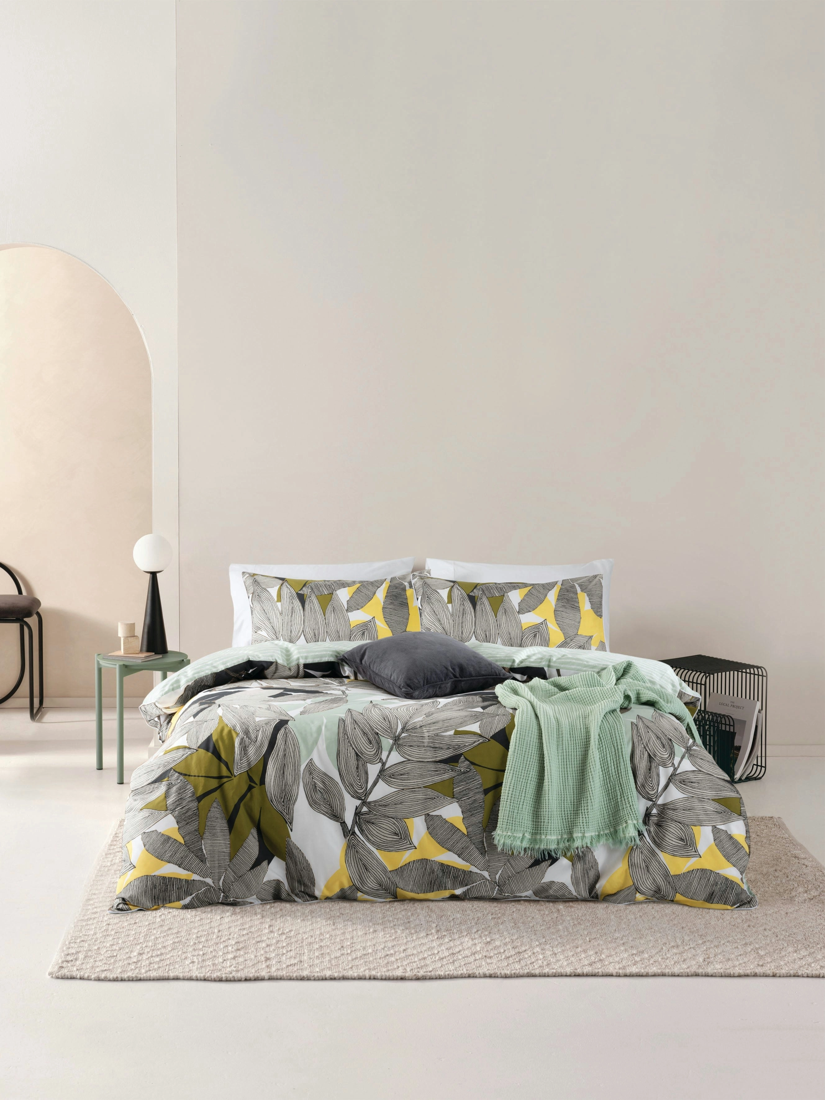 Esprit Jardin Green Quilt Cover Set