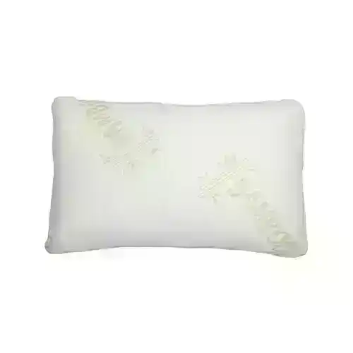 ARDOR "Rolled" BAMBOO MEMORY FOAM PILLOW WITH REMOVABLE BAMBOO COVER