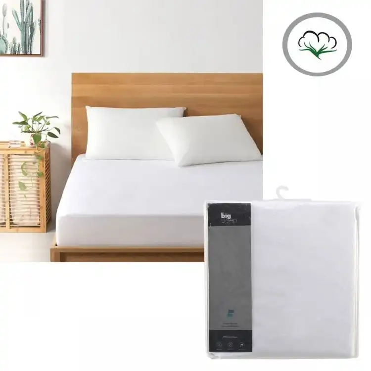 The Big Sleep Cotton Flannel Waterproof Mattress Protector