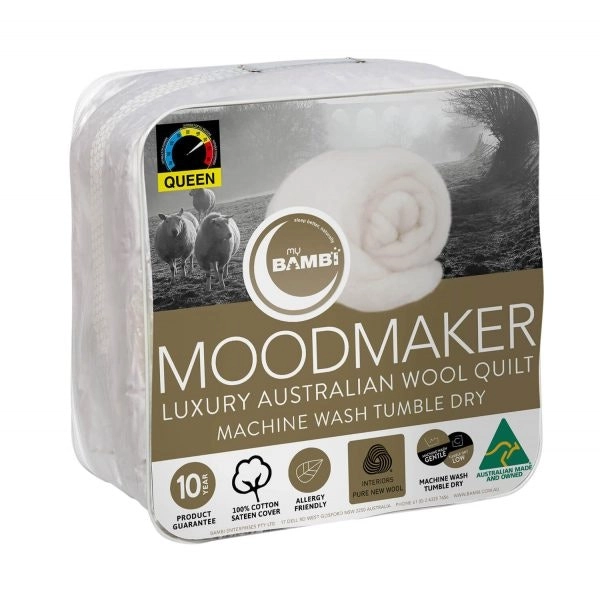 My Bambi MOODMAKER WOOL 500GSM Quilt - SUPER LOFT