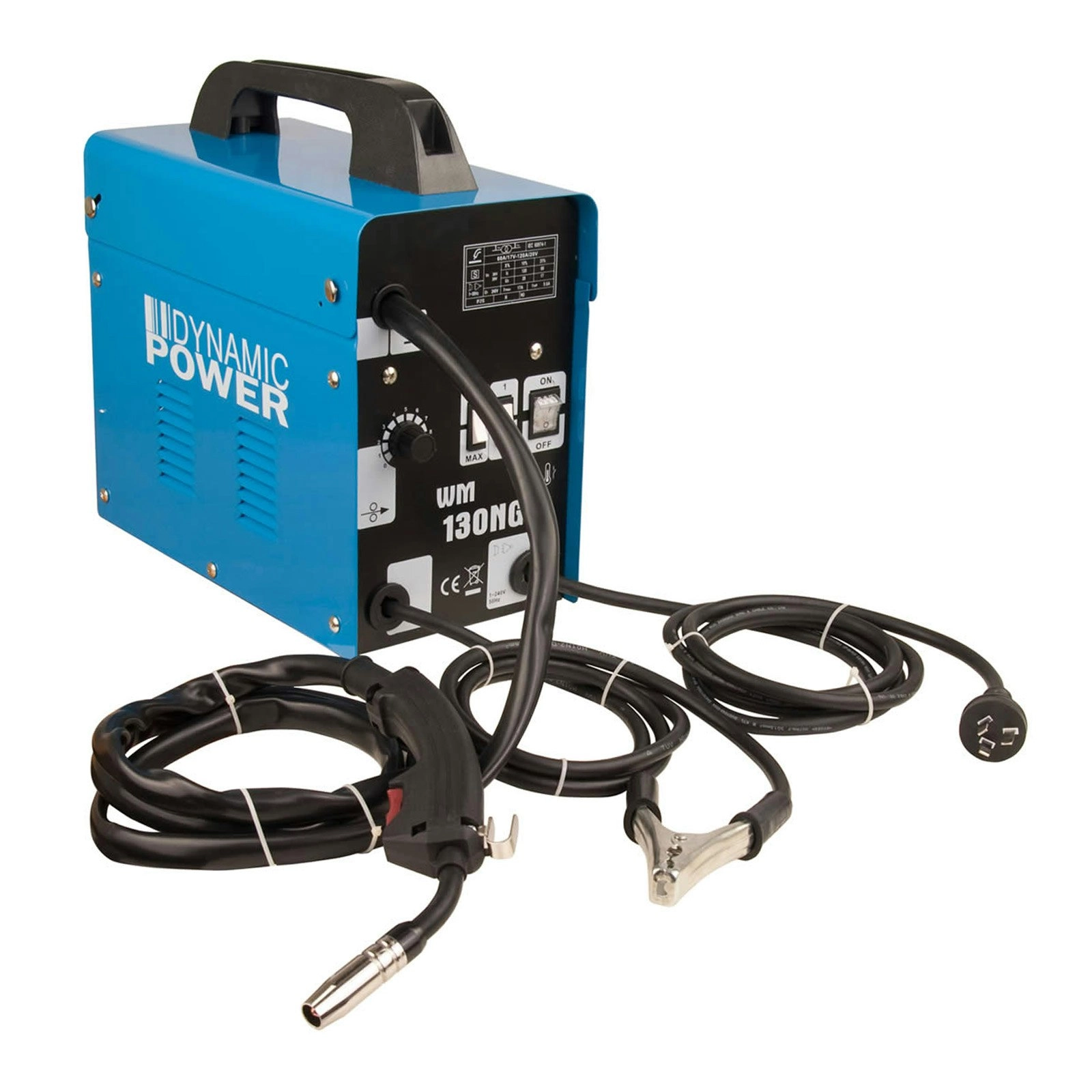 130Amp MIG Gasless Welder