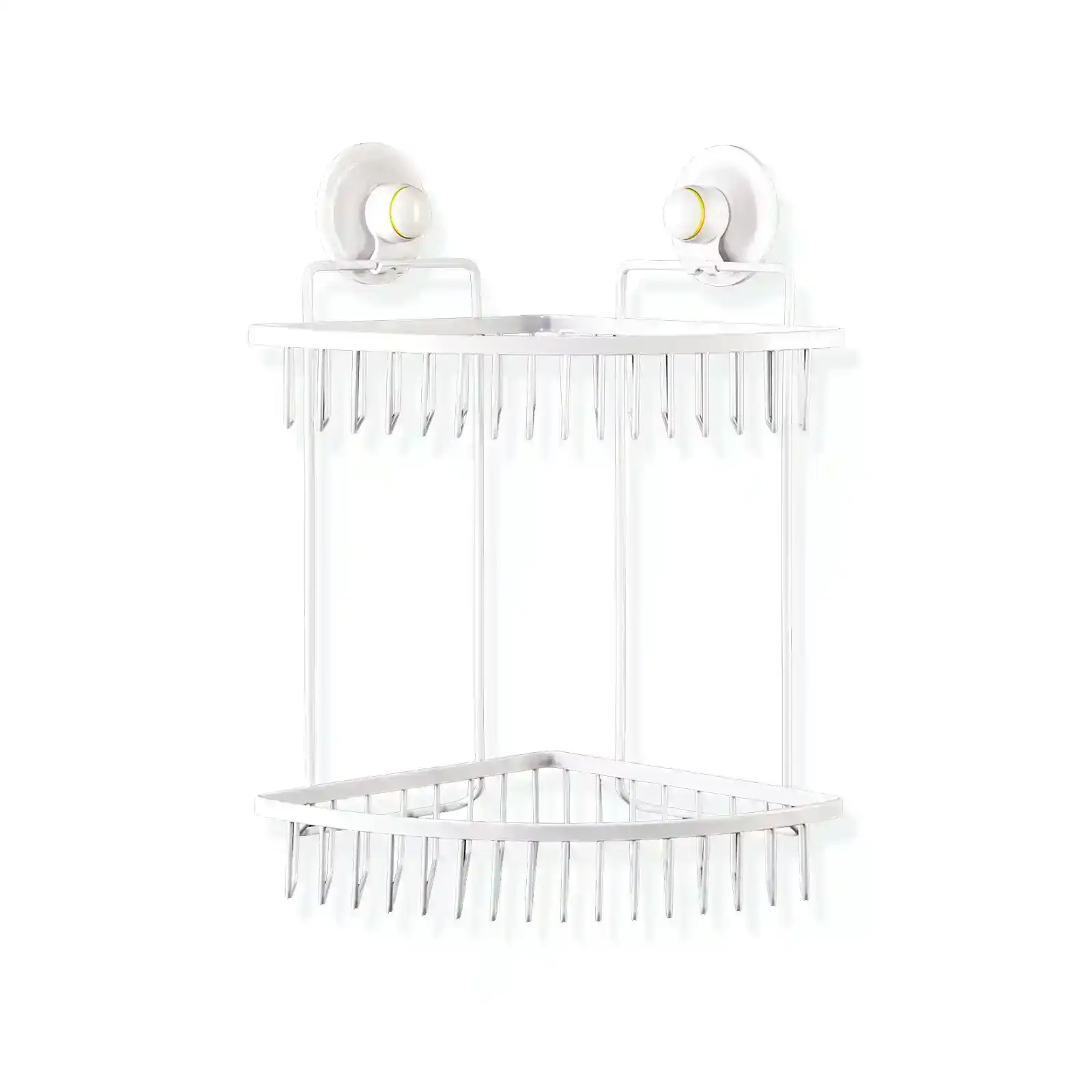 Double Corner Shelf - WHITE