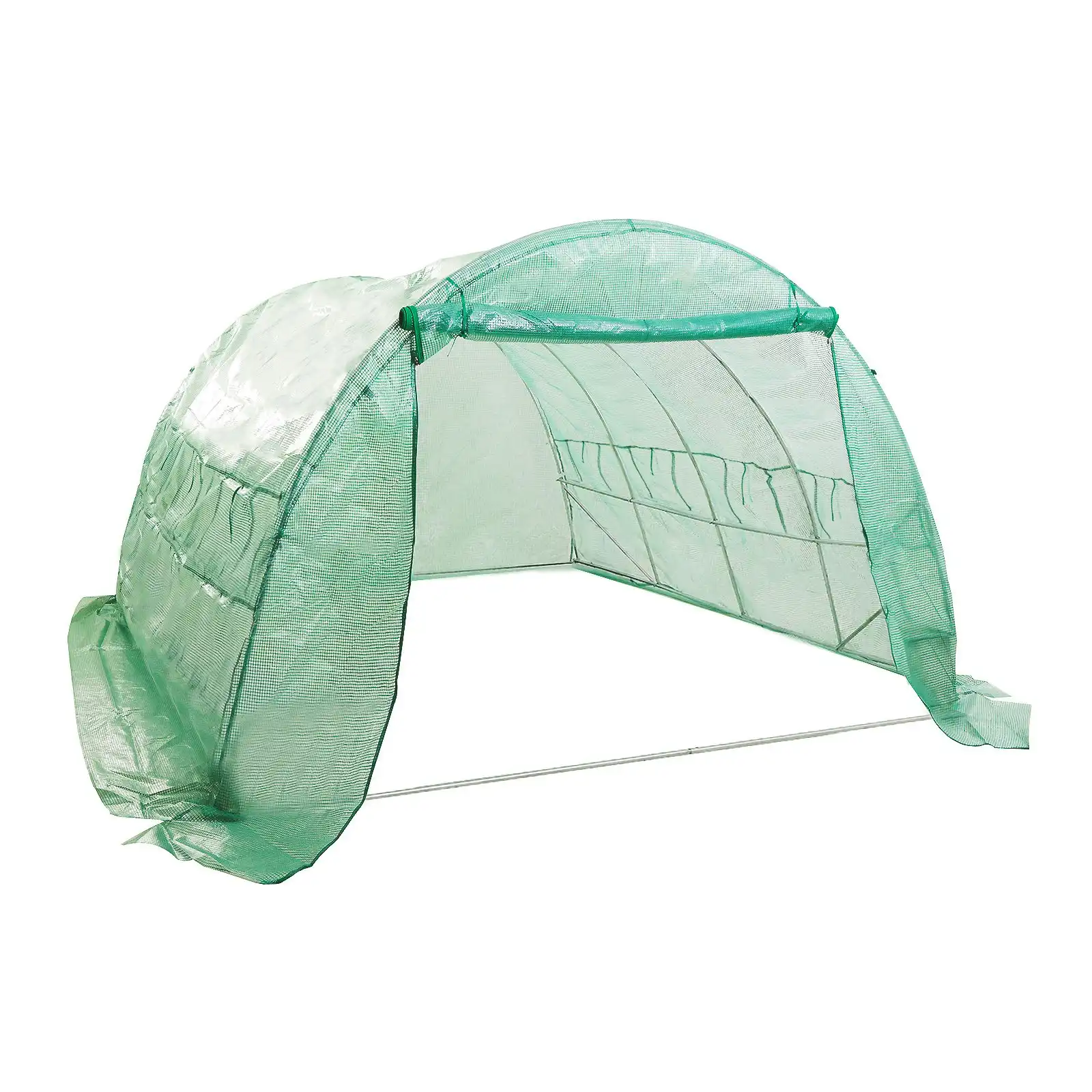 4x3x2M Greenhouse PE Dome Tunnel - GREEN