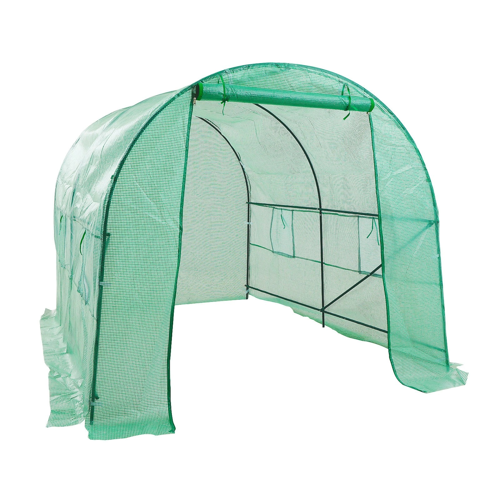 3.5x2x2M Greenhouse PE Dome Tunnel - GREEN