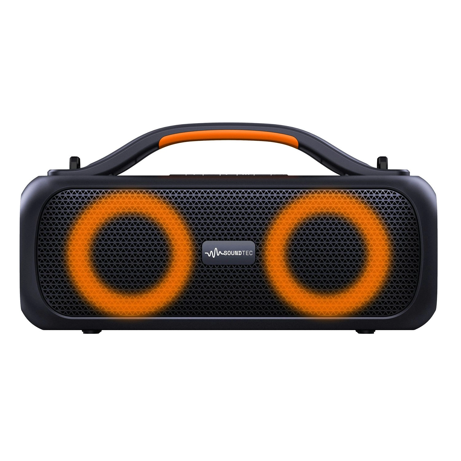 SoundTec 2.0 CH Mini Boombox Outdoor Portable Wireless Bluetooth IPX5