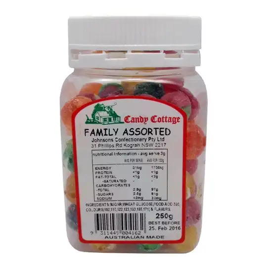 Candy Cottage Family Assorted 250g