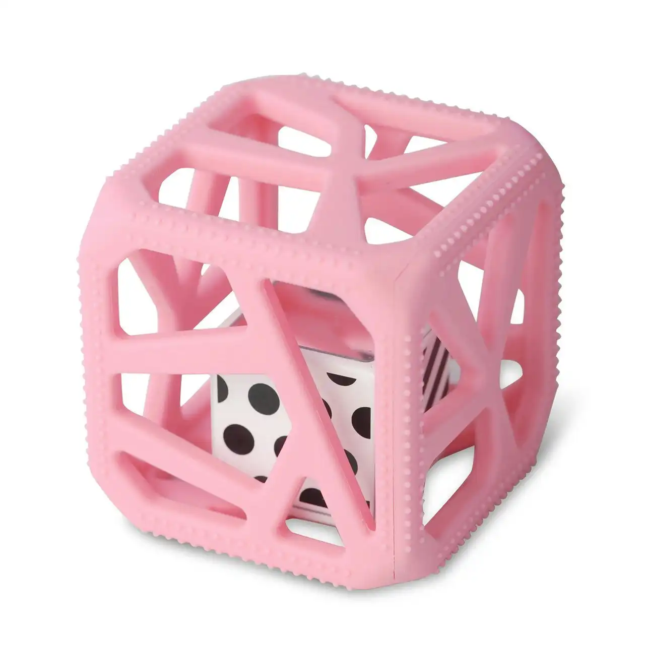 Malarkey Kids Chew Cube 3m+ Pink