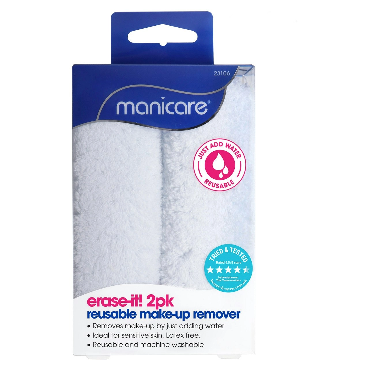 Manicare Erase-It Makeup Remover 2 Pack