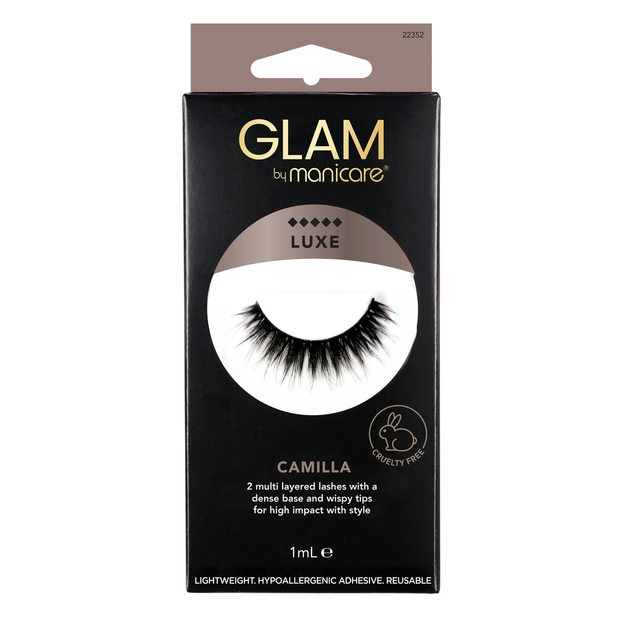 Glam by Manicare Camilla Luxe Lashes