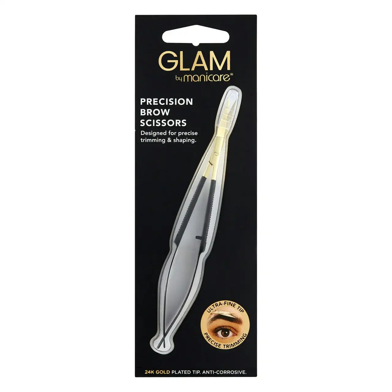 Glam by Manicare Precision Brow Scissors