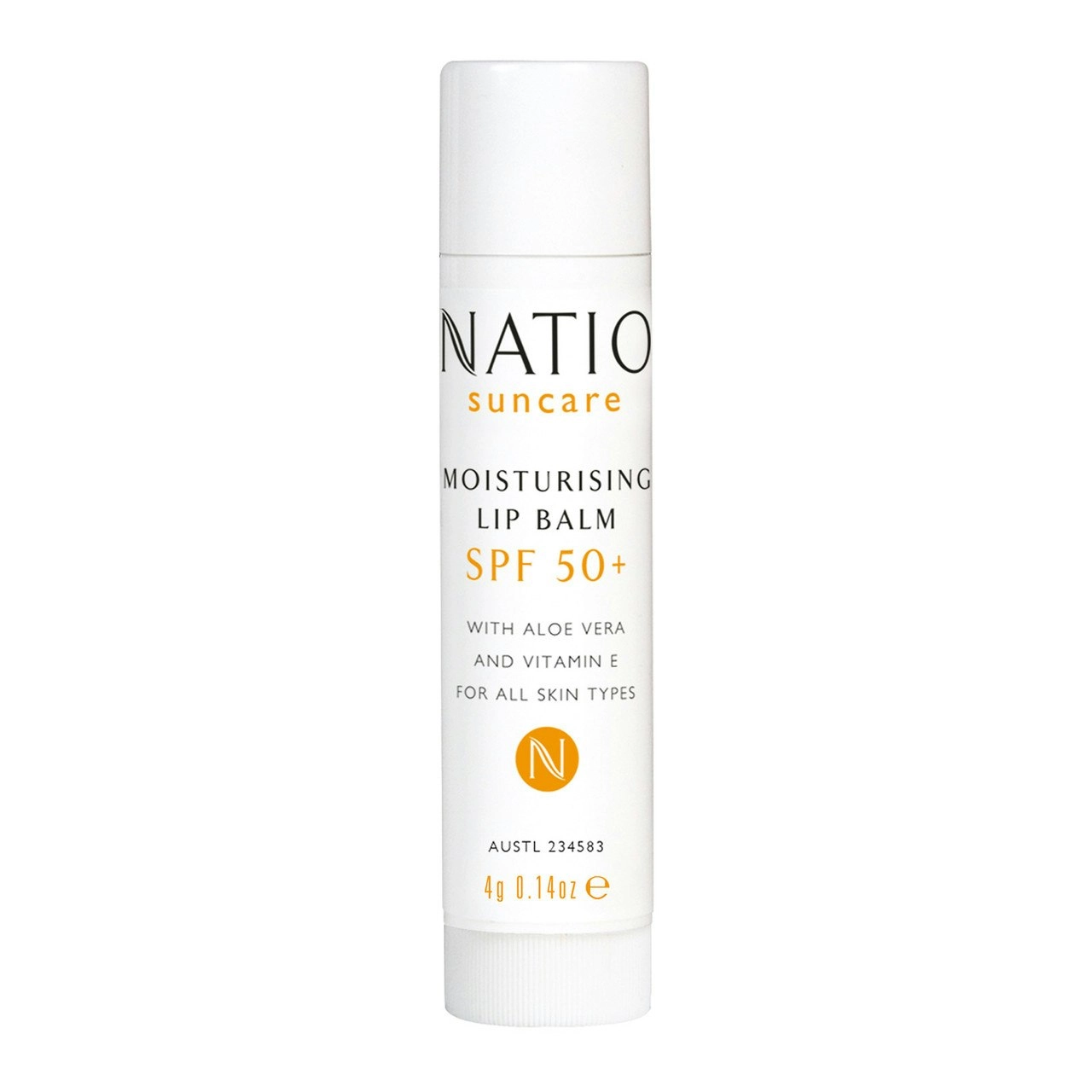 Natio Moisturising Lip Balm SPF 50+ 4g