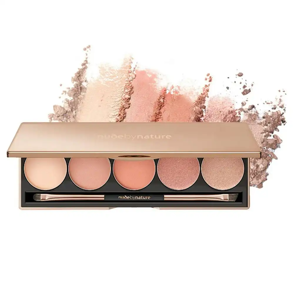 Nude by Nature Natural Illusion Eye Palette - 03 Peach