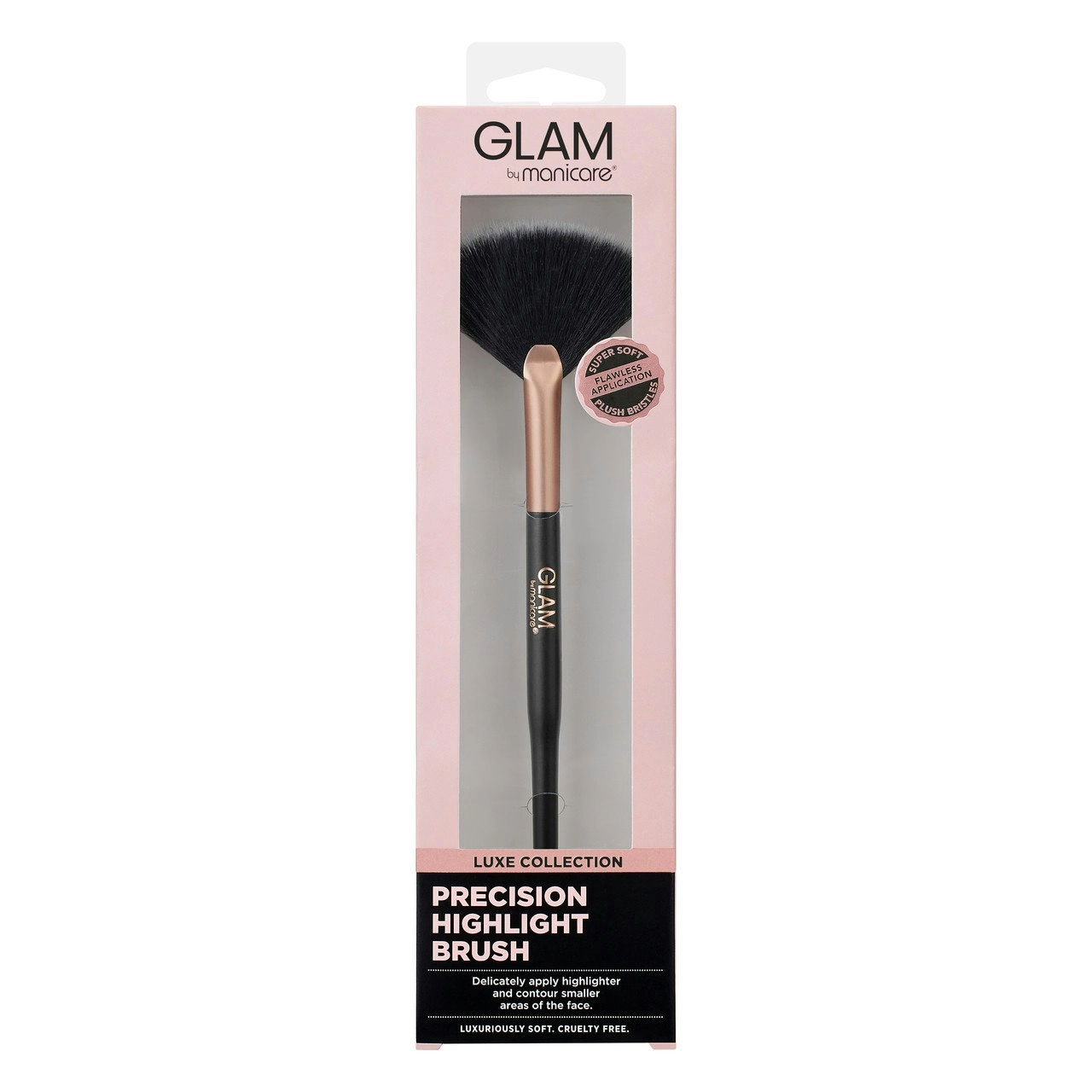 Glam by Manicare GD3 Precision Highlight/Contour Brush