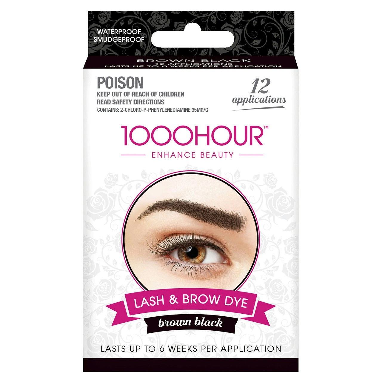 1000HOUR Lash & Brow Dye Kit - Brown/Black