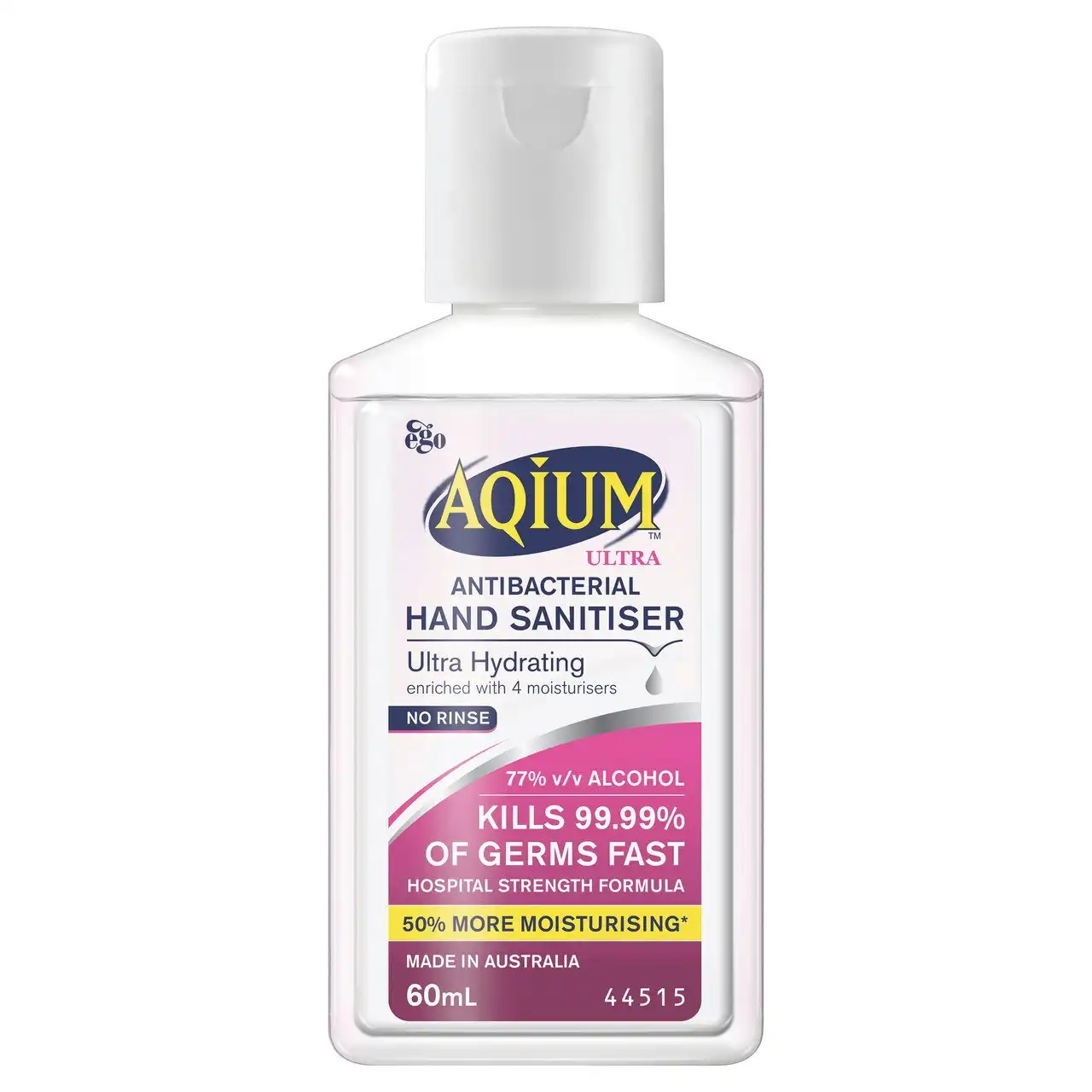 AQIUM Ultra Antibacterial Hand Sanitiser 60ml