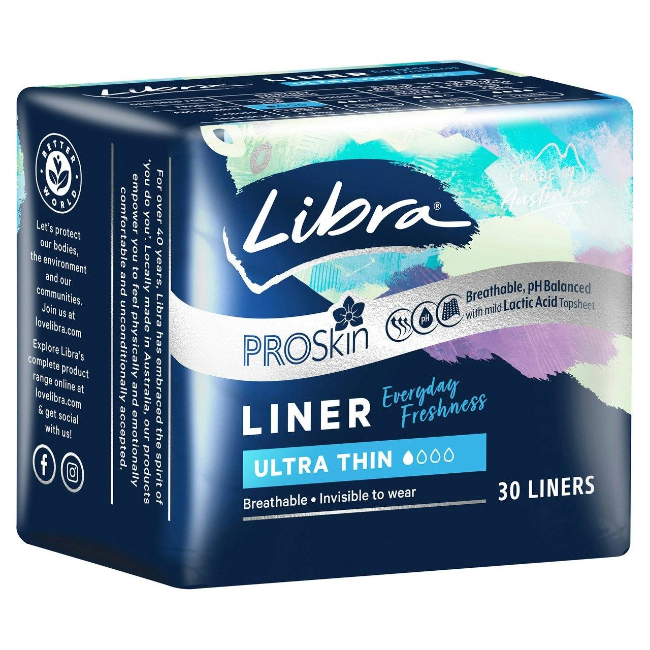 Libra Ultra Thin Liners 30 Pack