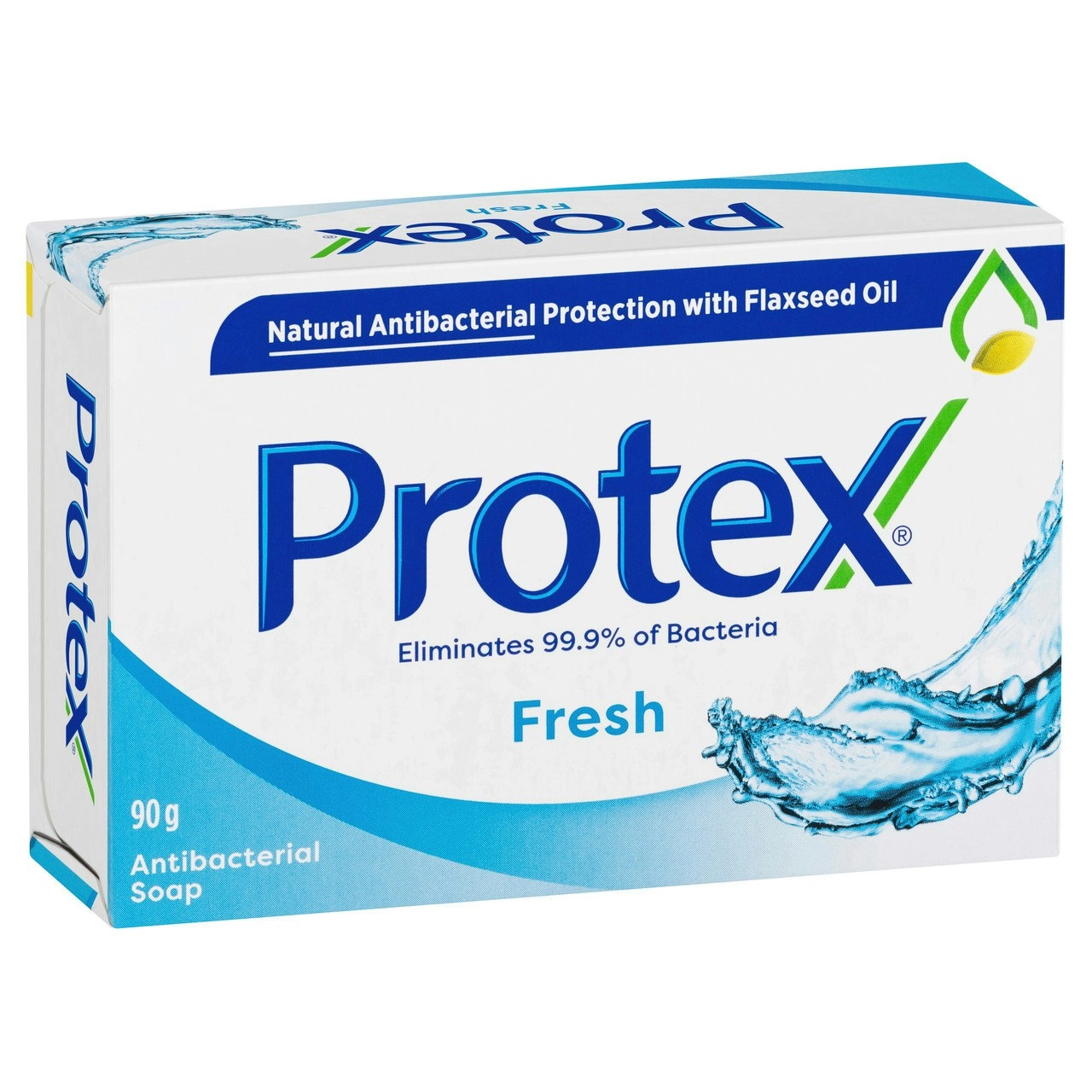 Protex Fresh Antibacterial Bar Soap Long Lasting Freshness Dermatologist Tested Recyclable 90g