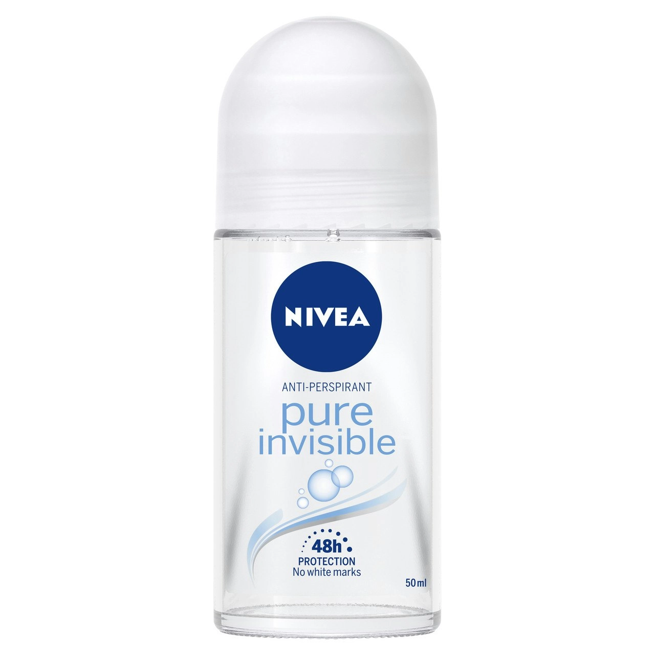 Nivea Pure Invisible Anti-Perspirant Roll-on Deodorant 50ml