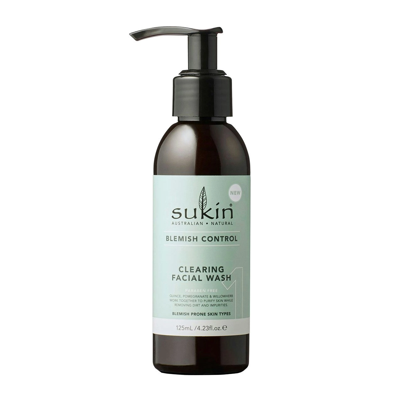 Sukin Blemish Clearing Facial Wash 125 Ml