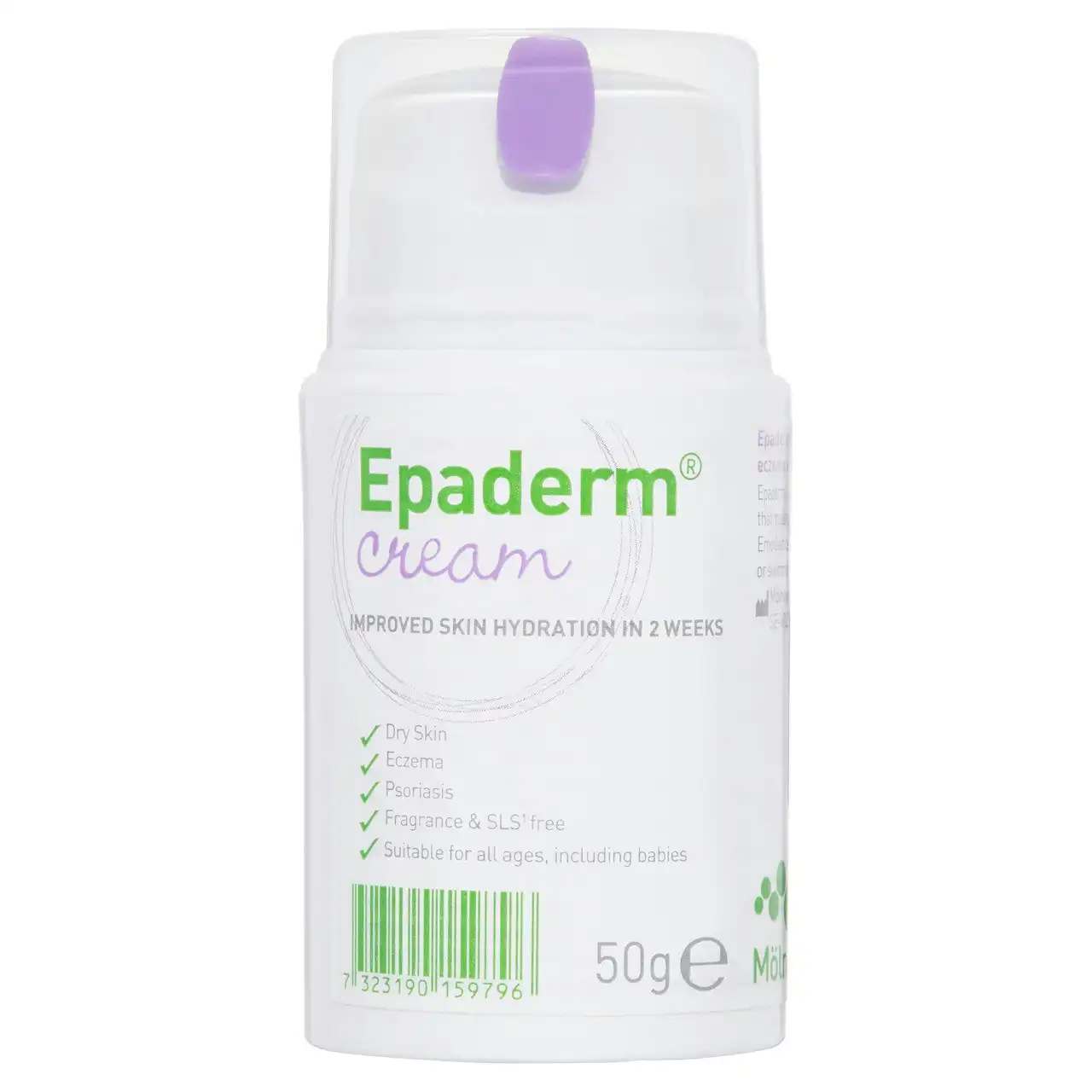 Epaderm Cream 50g Pump