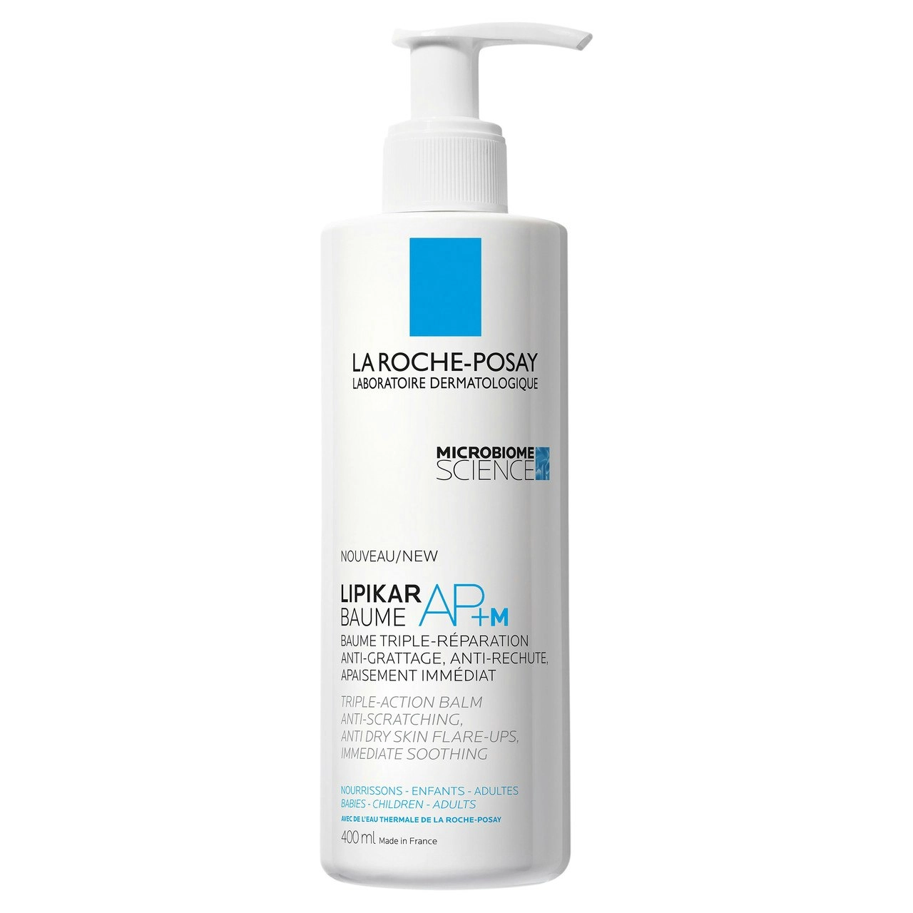 Lipikar AP+M Triple-Action Balm Body Cream 400mL