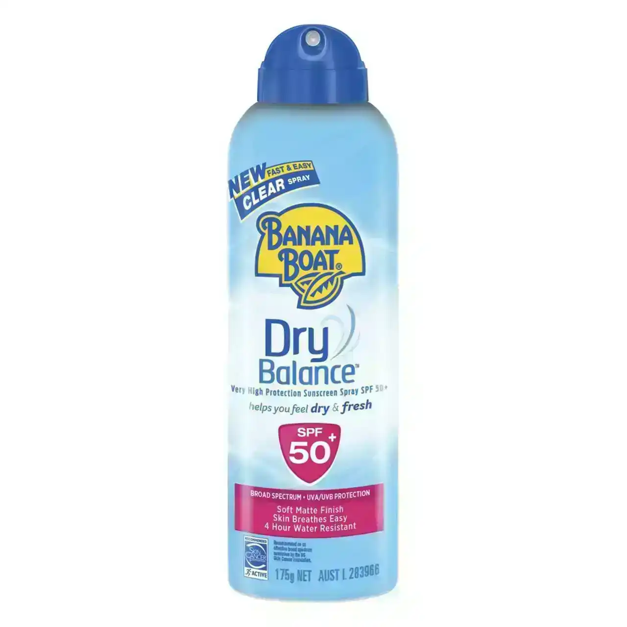 Banana Boat Dry Balance SPF 50+ Sunscreen Spray 175g