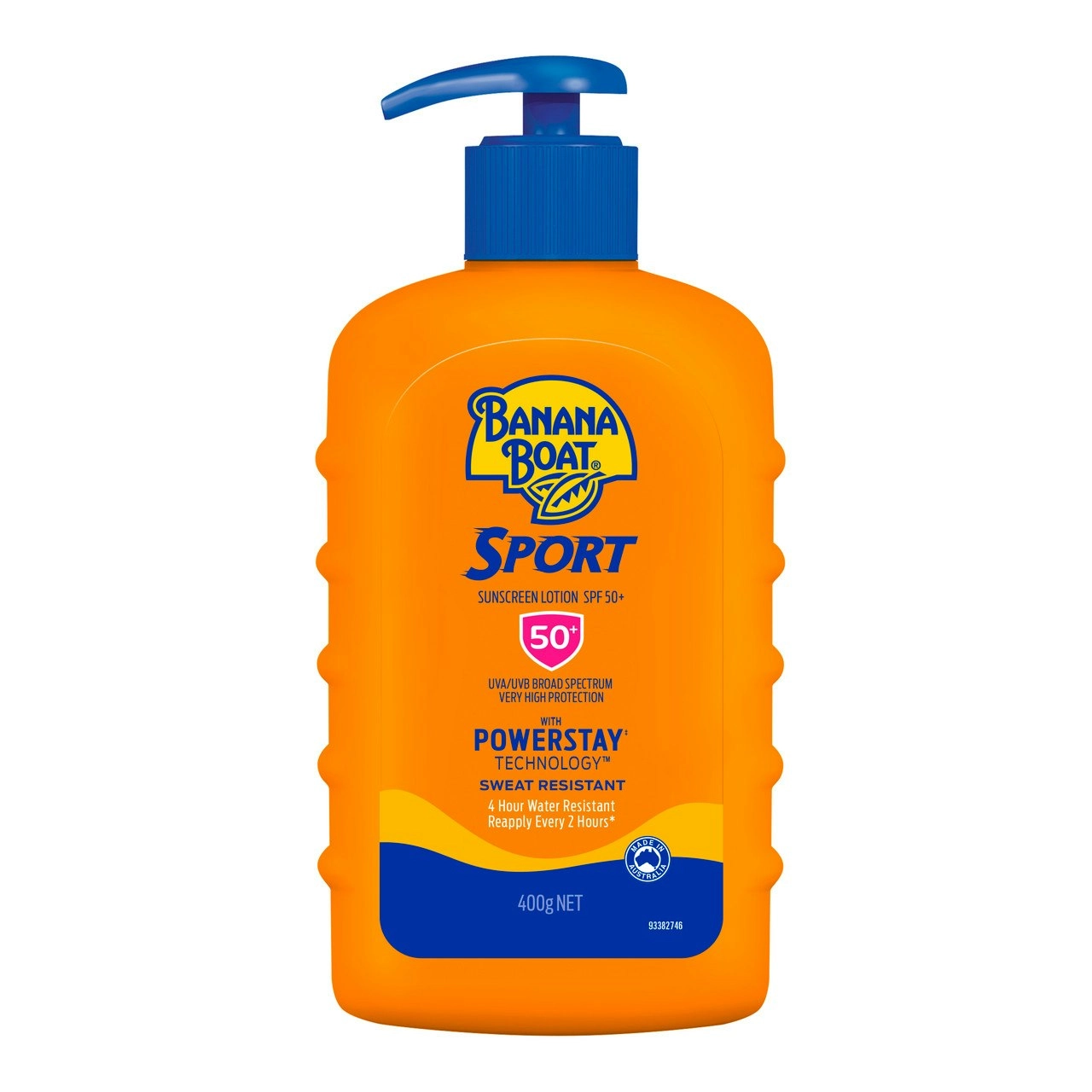 Banana Boat Sport Sunscreen Lotion SPF 50+ 400g