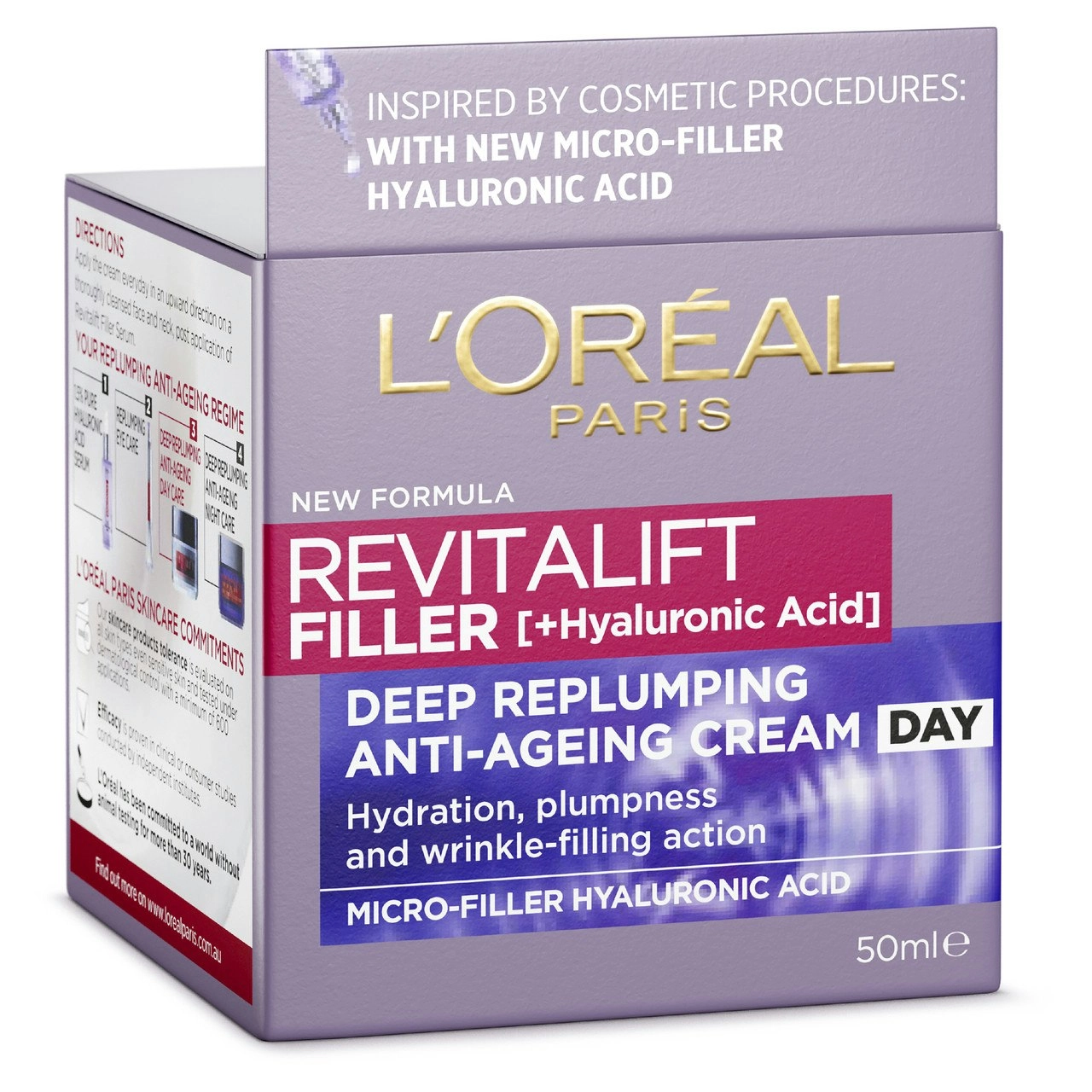 L'Oreal Paris Revitalift Filler [+Ha] Revolumising Day Cream